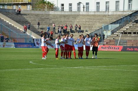FC Bihor a reuşit doar un egal la Piteşti şi a trecut pe locul 2